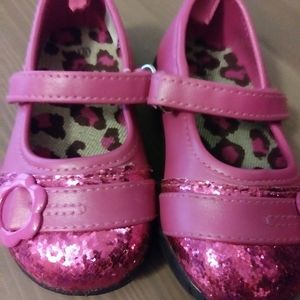 Bright Pink girly girl shoes. Size 5